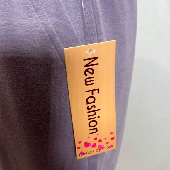 Purple low key crop hoodie jogger workout lounge set size large NWT - Picture 7 of 7